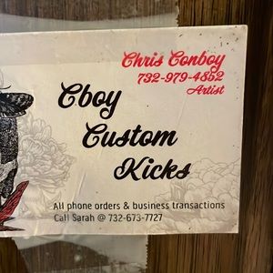 Vintage biz card from famous artist lloll